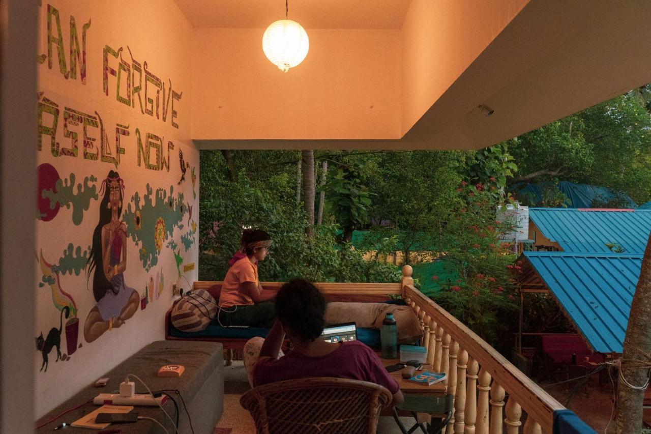 Hope Hostels, Varkala - Helipad Экстерьер фото